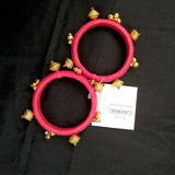 beautiful lightweight thread bangles