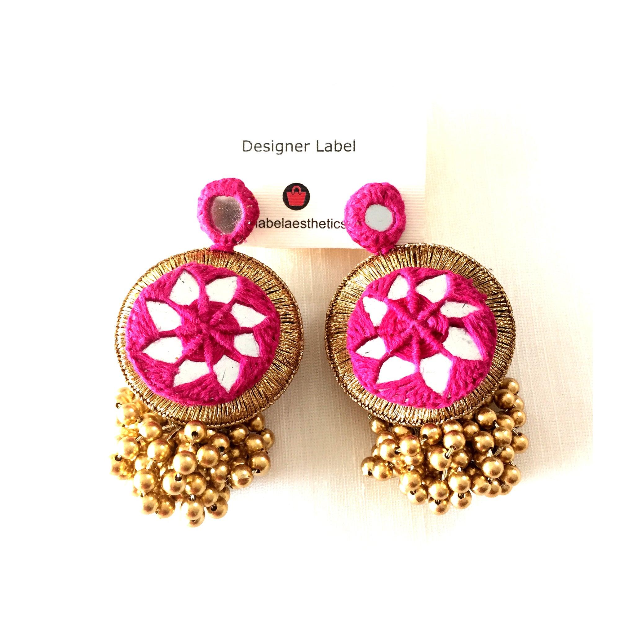 Pin by uma on Jewelry | Thread jewellery, Silk thread jewelry, Silk thread  earrings