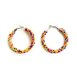 Bohemian Style Handmade Bead work Earrings for Women and Girls